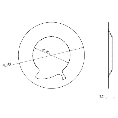 Edelstahl Netzhalter für Fertigbäder, Hergestellt in Japan von LuLuPaL, Inklusive 30 Abflussnetzen, Haarfänger für Badezimmer