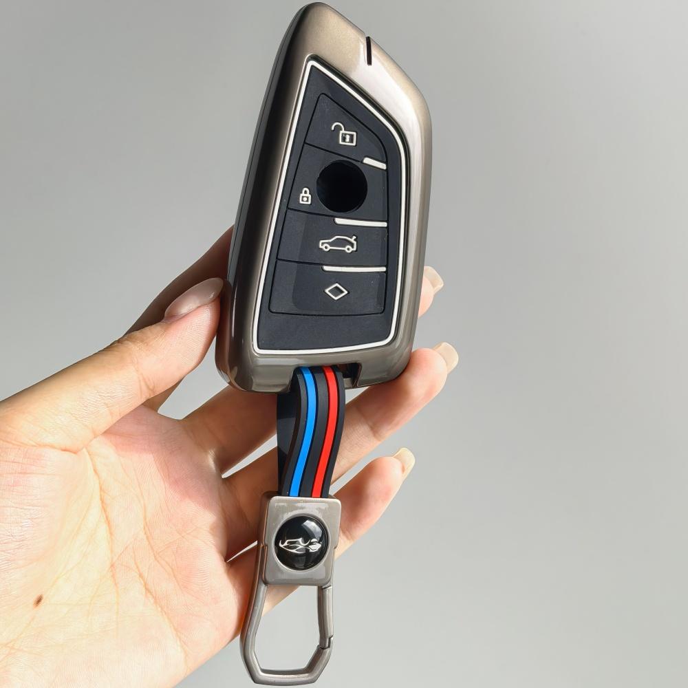 

For Bmw X1 X3 X4 X5 X6 Series 1 2 3 5 7 G20 G02 G05 G31 G23 F34 F15 F40 Ix3 New Silicone Remote Car Key Cover Keychain Key Case