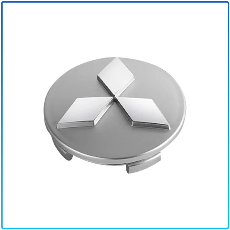 4 szt. Osłona Piasty Koła Samochodu 3D Metalowa Nakładka Środkowa Felgi Wodoodporna Do Mitsubishi Lancer Lancer ASX Outlander 2 3 Pajero Mirage exzos Pajero 4