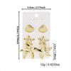 3 Pairs Bohemian Ocean Style Earrings Starfish Ear Studs Vintage Dangle Earring  Women Accessories