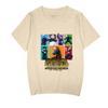 Jujutsu Kaisen Anime Print T Shirt for Men Women Fashion Clothing Short Sleeve O-neck Tops Oversized T-shirts