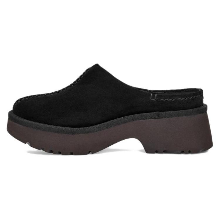 New UGG New Heights Clog Black Women's 1152731-BLK