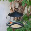 Garden Decor Iron Bird Feeder Windproof Rainproof Bird Hummingbird Food Bird Multi-purpose 2026 Feeder Hanging Feeding Disp K0C1