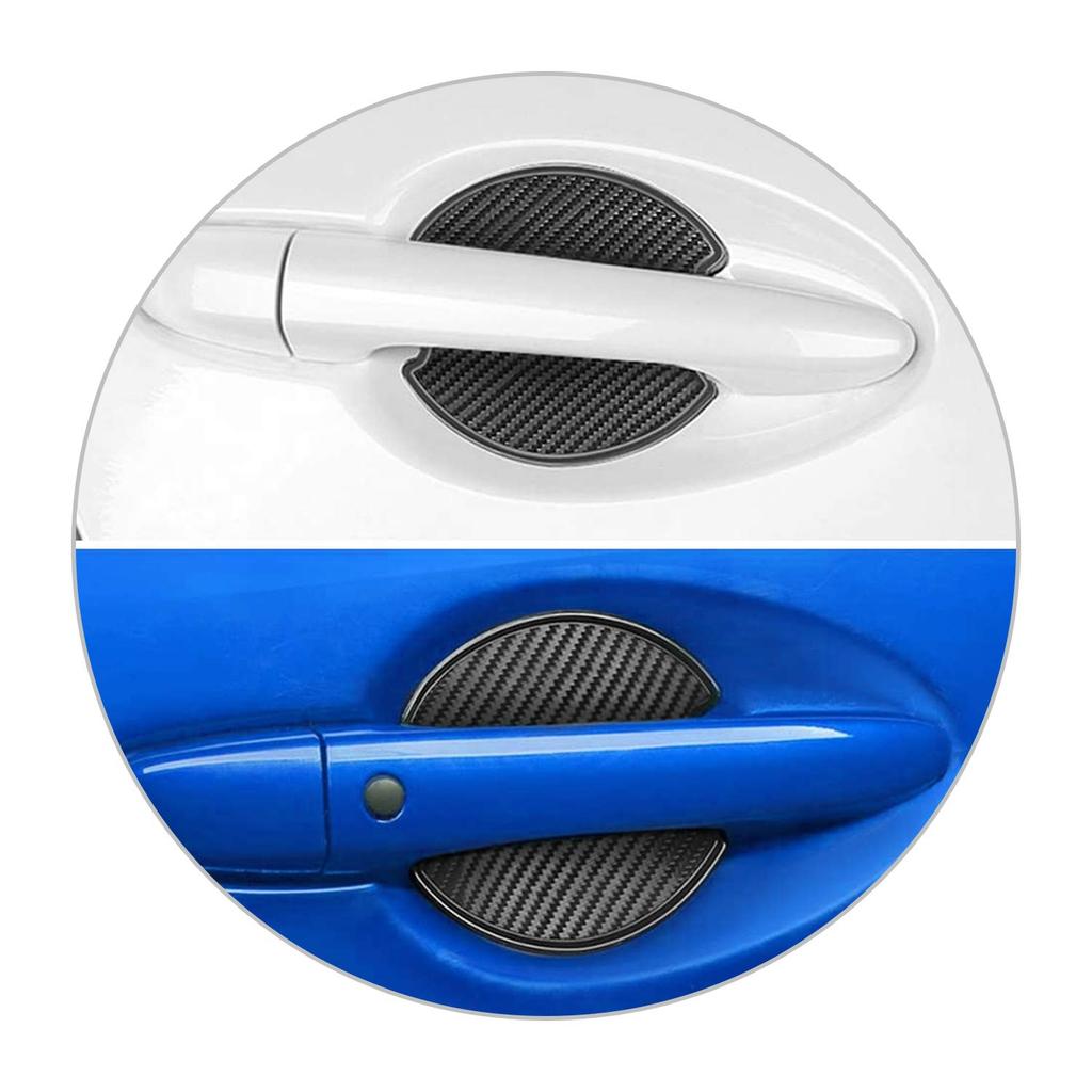 CDEFG Door Handle Protectors for Toyota Rise JF3 JF4 Harrier 80 Carbon Fiber Door Handle Protection Door Knob Scratch Protection Car Door Scratch