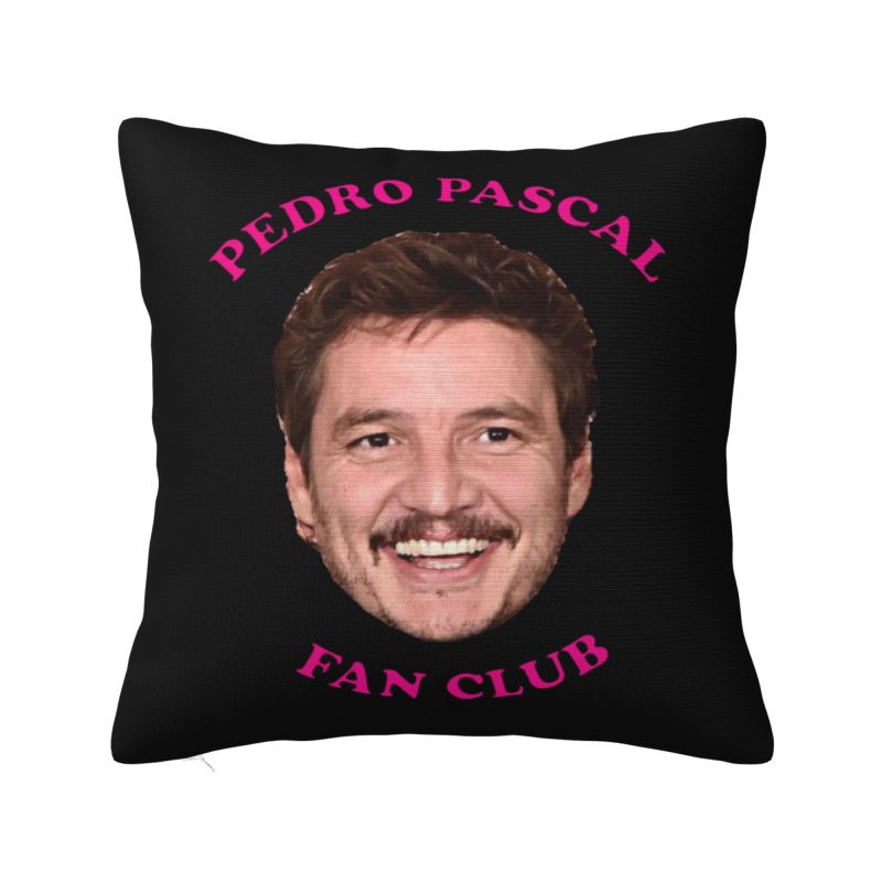 Vintage Bootleg Pedro Pascal Cushion Cover x cm Polyester Velvet Throw Pillow Case For Sofa Chair Home Decoration Pillowslip
