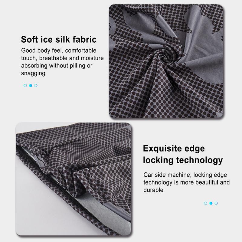 Halstuch Maske Sommer Damen Herren Halstuch Bandana Motorradfahren Wärmeisolierung Eisseide Bandana Zum Bergsteigen