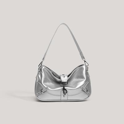 American Sweet Cool Spicy Girl Style Underarm Bag 2025 New Fashion Retro Handbag Versatile Commuter Shoulder Crossbody Bag