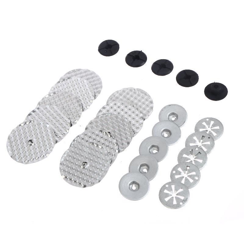 10/15 Stück Hitzeschutzplatte Für Autozubehör Hitzeschild Reparaturset Unterlegscheibenbefestigung Reparaturkit
