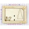 Beagle – Photo frame, engraved wooden frame | Art-Dog