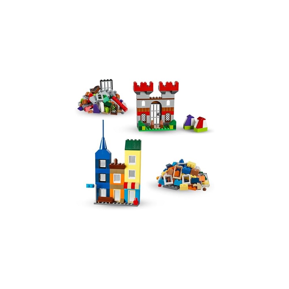 LEGO Classic Yellow Idea Box 10698 Building Blocks Educational Toy for Kids Ages 4-7