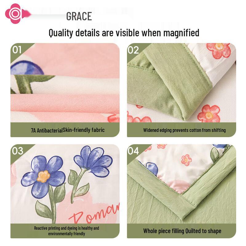 Jieliya 7A Antibacterial Single Summer Quilt