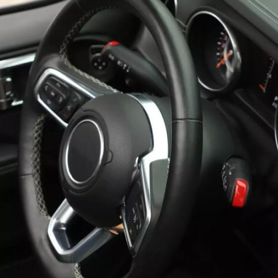 For Gladiator JT/JL 18+ Red Turn Signal Lamp Windshield Wiper Lever Switch Trim