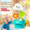 Kinder Bad Speelgoed Wolk Draaiende Water Sproeier Baby Bad Speelgoed
