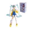 Hatsune Miku Anime Figure Lollipop Noodle Stopper Kawaii Blue Hair Pvc Collectible Desktop Home Decor Ornament Birthday Toy Gift
