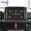 Real Soft Carbon Fiber Sticker For Suzuki Jimny 2019 2020 2025 2025 2025 2025 2025 LHD RHD Car Central Control Screen Frame Trim
