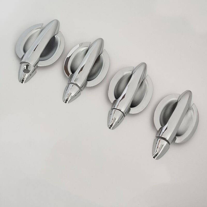 Carbon Fiber New Chrome Car Door Handle Cover Trim Sticker For KIA Sportage MK3 SL 2011 2012 2013 2014 2015 Styling