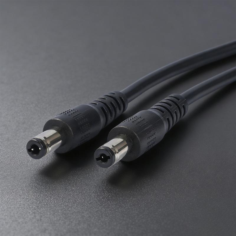 USB C To Double 5.5x2.1mmDC Power Cable 9V 12V 3A For LED Lights Router Fan Speaker Charging