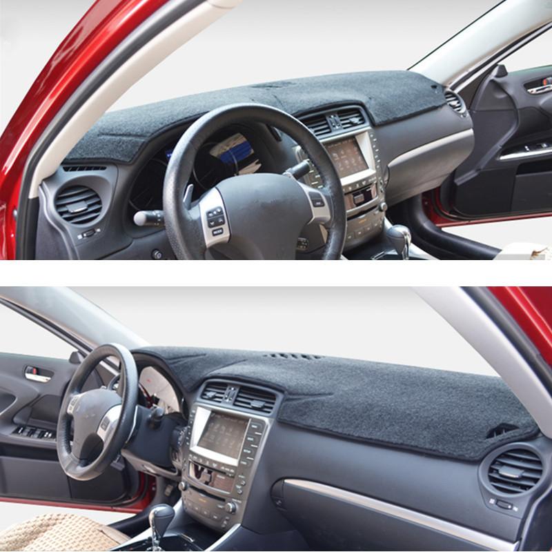 Anti-UV Dashmat For Lexus IS250 IS350 IS-F IS250C 2006-2013 Dashboard Cover Mat Pad Sunshade Dash Protect Carpet Car Accessories