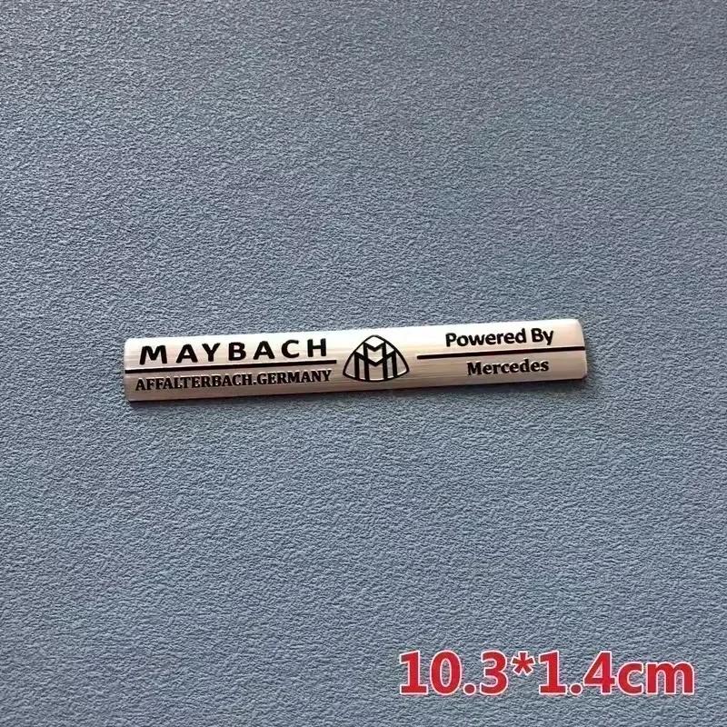 1PCS Aluminum Car Body Badge Sticker Accessories For Mercedes Benz AMG Brabus Maybach W212 W204 W211W168 W213 W205 W210 W124 fui8