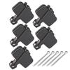 5 Pairs 30MM Mountain Bike Disc Brake Pads Resin SemiMetal Electromobile Brake Pads