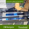 Navigator Door Sill & Rear Bumper Guard Strips, Anti-Scratch Pedal, Stainless Steel Welcome Pedals