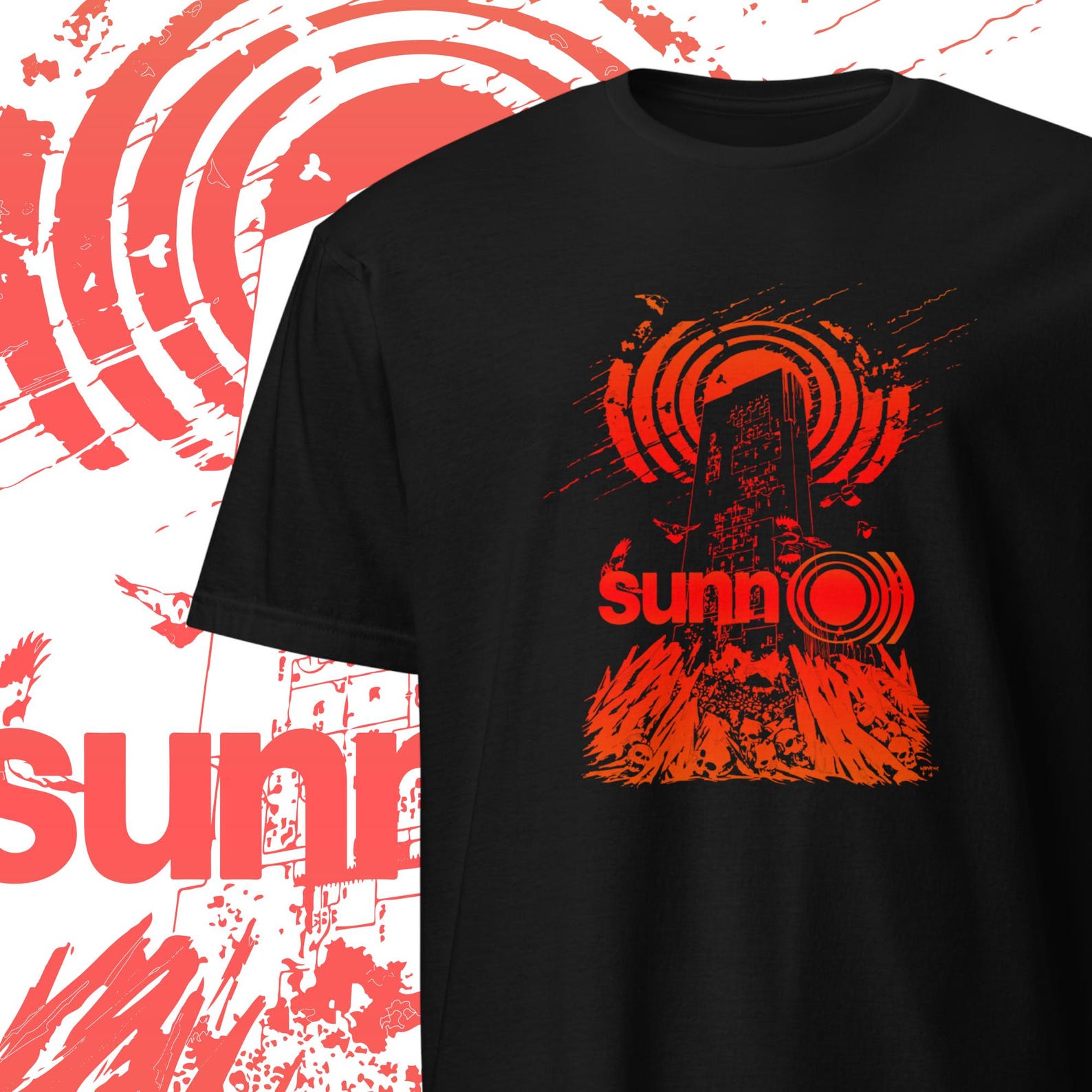 Sunn O T shirt Heavy Metal Clothing 2XL
