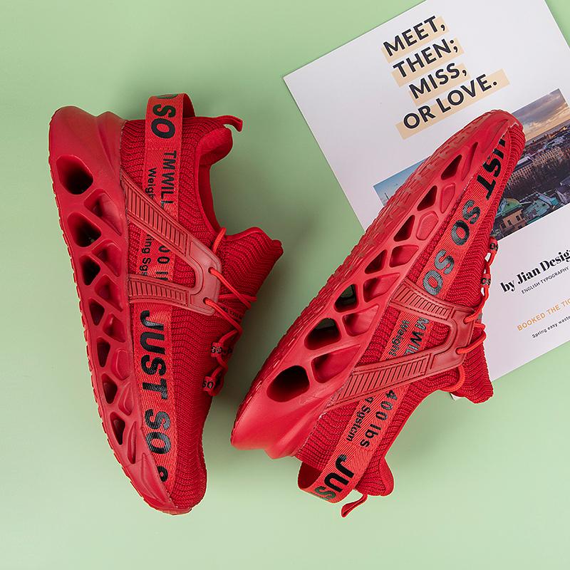 Baskets volantes tissées légères, respirantes et confortables pour hommes, baskets à la mode pour femmes, chaussures pour femmes de grande taille