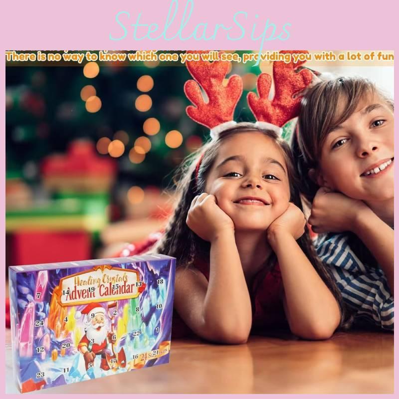 Christmas Artificial Crystal Advent Calendar With 24 Days Countdown For Kids And Adults Holiday Gift