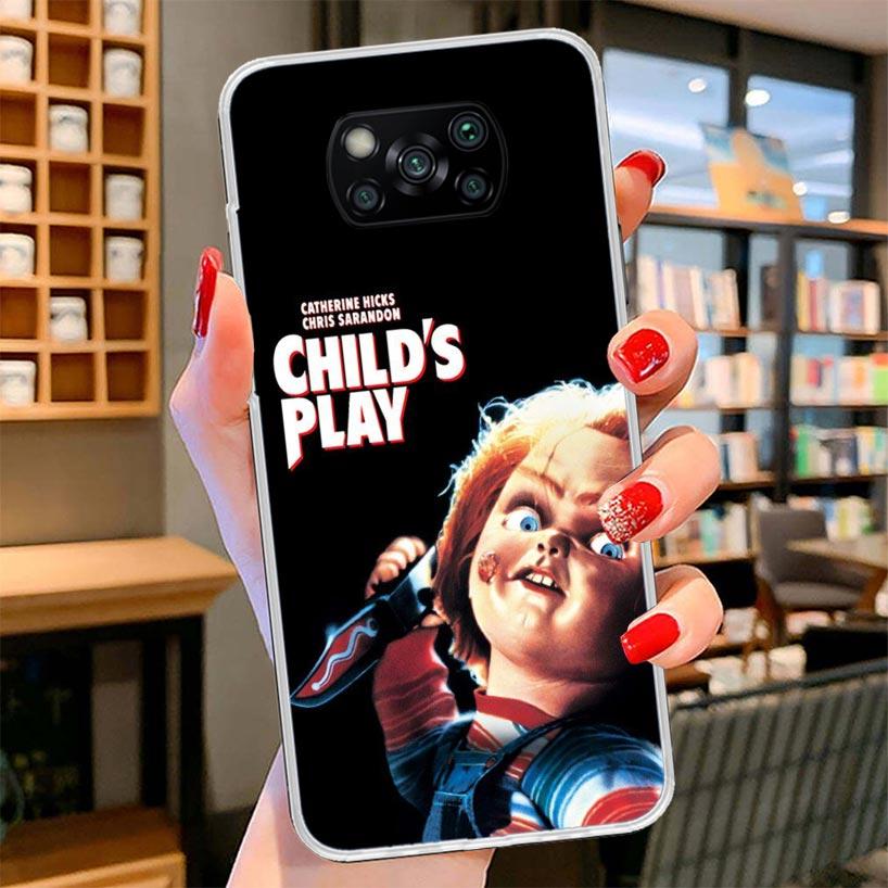 Chucky Child's Play Cover Phone Case For Xiaomi Poco F7 Ultra X7 X6 X5 Pro M7 Redmi 15C 15 13C 13 12C 12 10C 10 9A 9C 9T 9 Shell