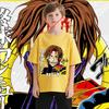 Record of Ragnarok Tesla Anime Print Kids T Shirt 100 Cotton Boys Girls Casual Short Sleeve Tee Childrens Cartoon Graphic Tops