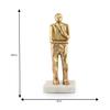 Home Decor Items for Living Room Human Art Abstract Sculpture for Office Corner Table Top Wedding Gift Housewarming Gift
