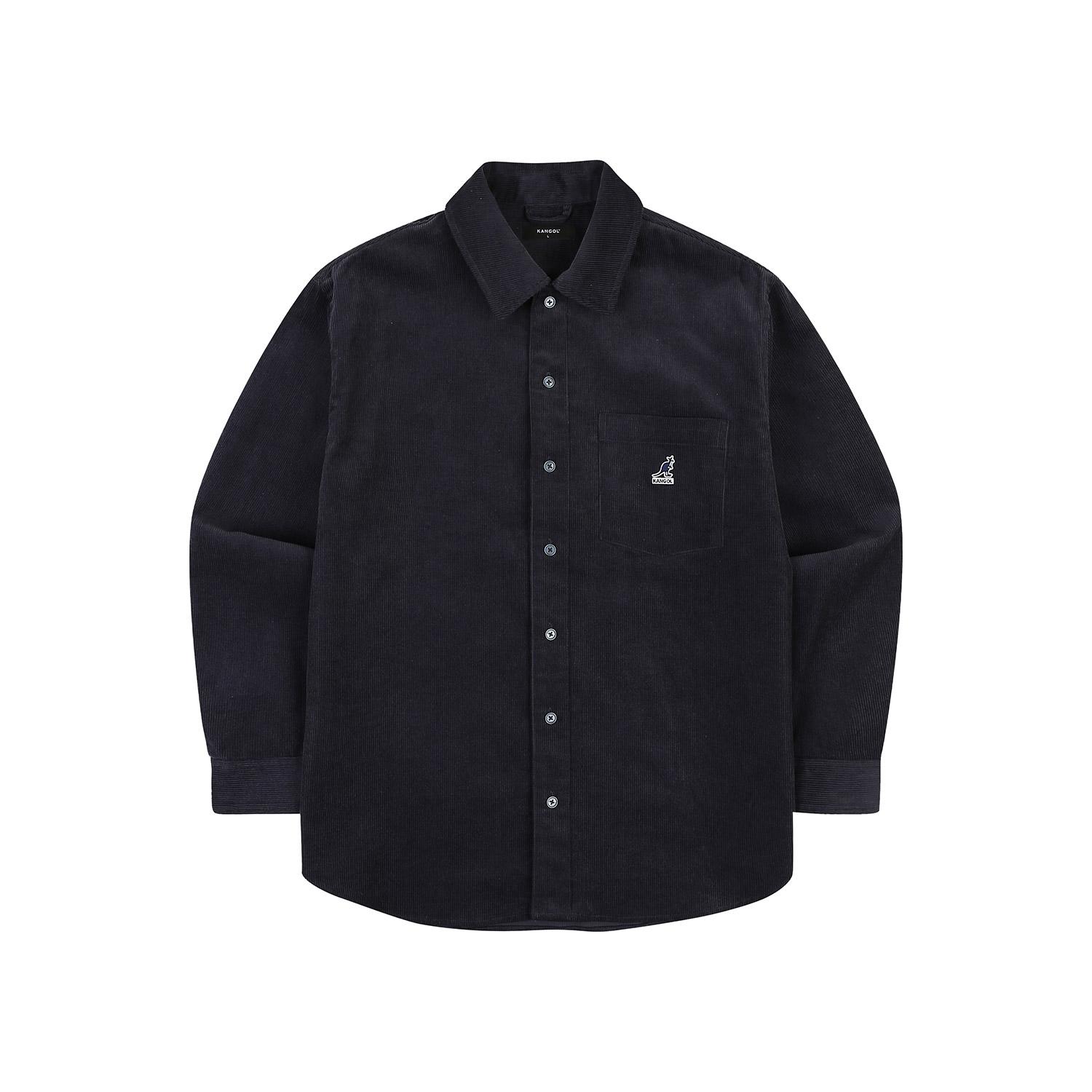 Kangol Corduroy Pocket Shirt 7059 Navy Navy/S
