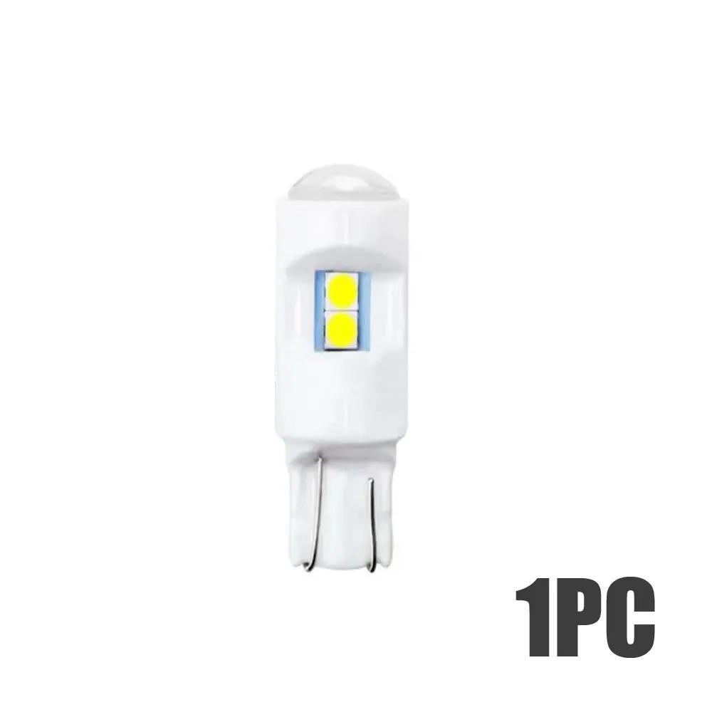 1Pc Car Wedge Interior Light Source T10 W5W WY5W Parking Bulb Ceramic 3030 LED Reading Light License Plate Lamp Accessories