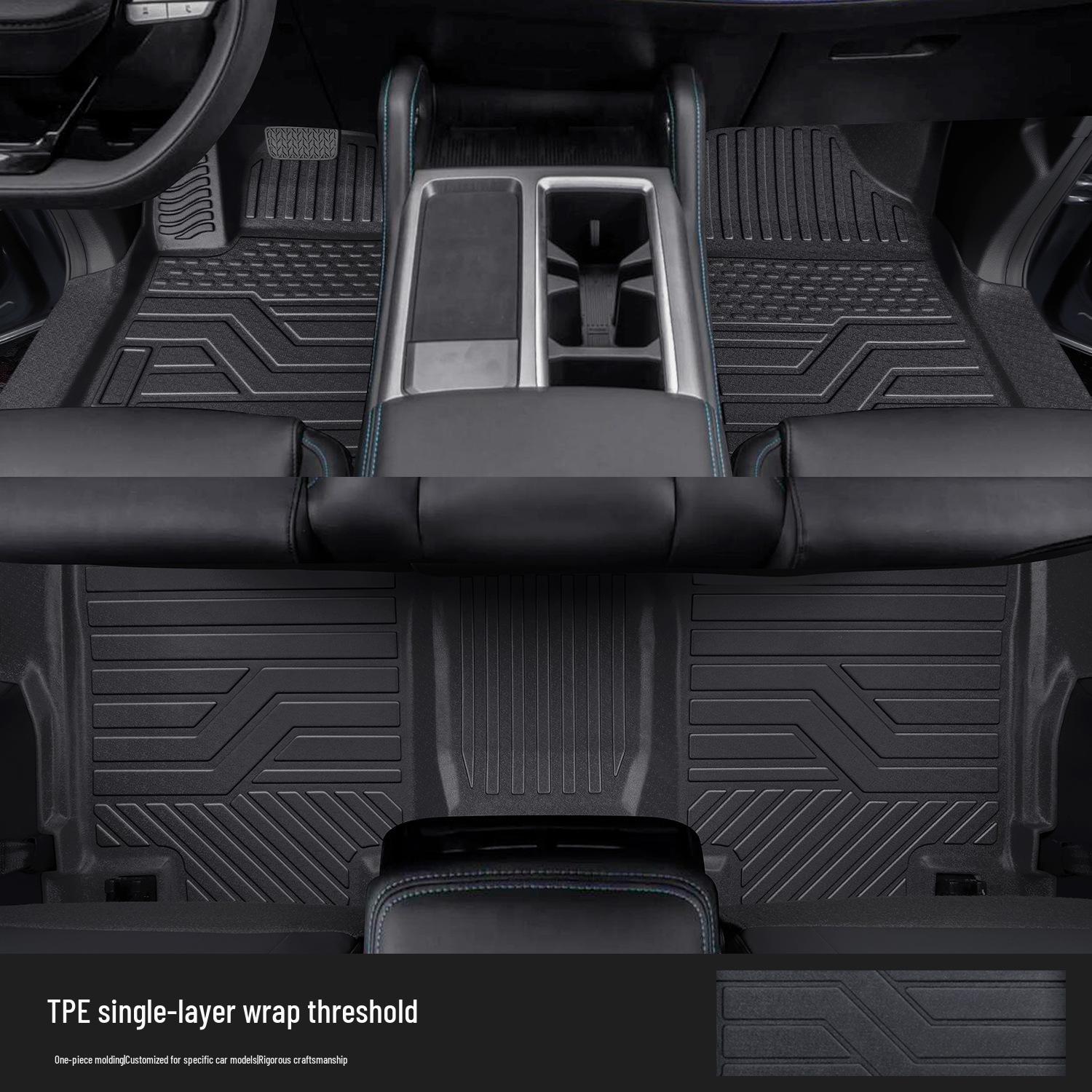 

Changan Hunter Pickup Truck TPE Waterproof Floor Mats - Full Coverage Interior Modification Accessories 90*130