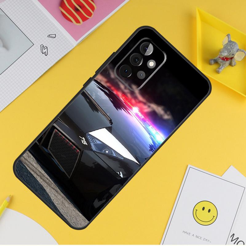 

Police Car Case For Samsung Galaxy A53 A33 A23 A13 A06 A56 A16 A36 A55 A35 A17 A54 A34 A14 A52 A32 A15 Samsung A35