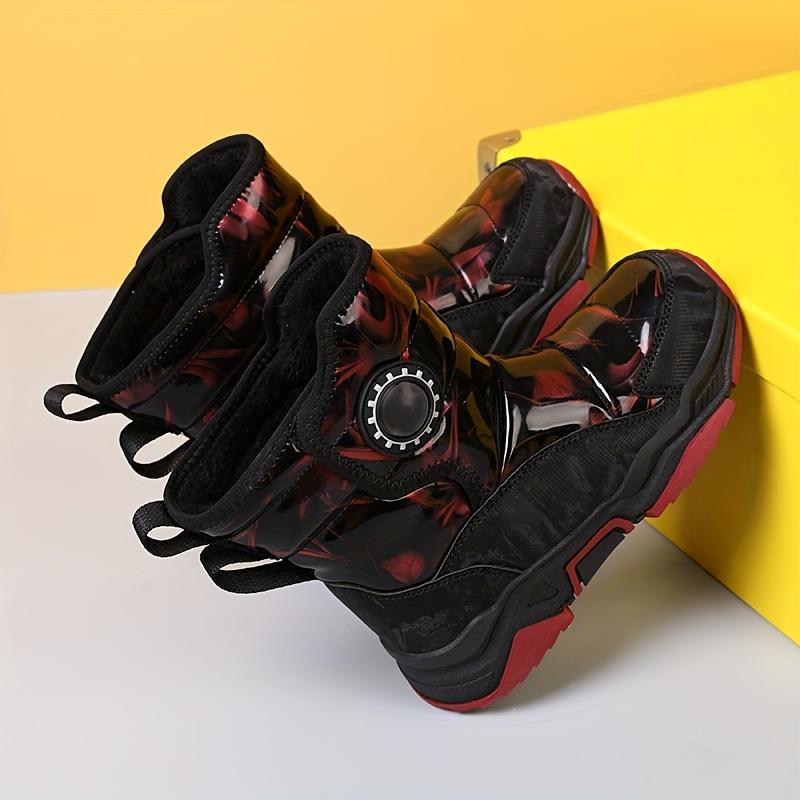 

Chtappiliar Молодежные полусапоги зимние Геометрический узор Плюшевая подкладка Подошва из ТПР Застежка Идеальны для улицы Осень Зима 39