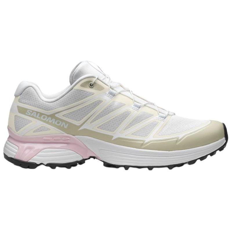 SALOMON XT Pathway 2 Cushioning Coverage Support Low Top Casual Running Shoes Women's Ecru Sneakers 478082