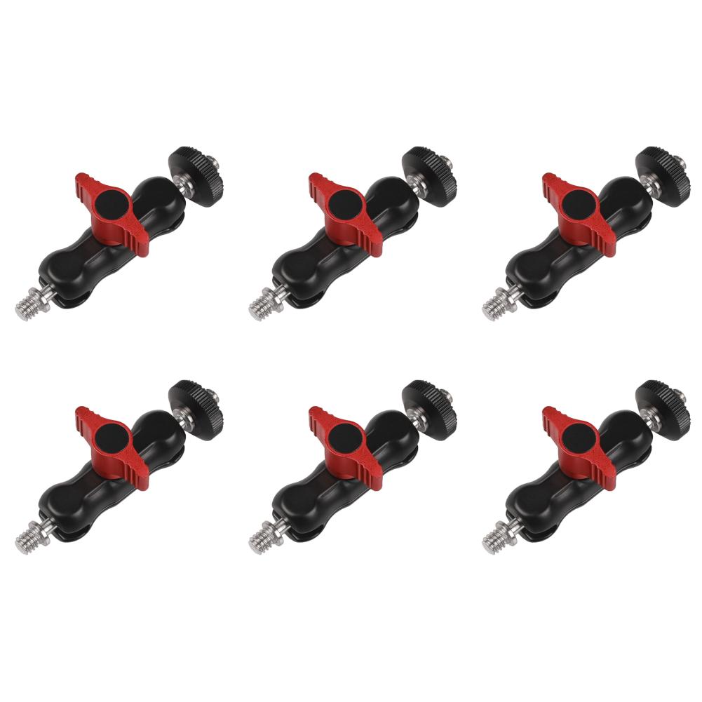 

Шарнирный зажим с резьбой 1/4 дюйма -20 Шарнирный зажим Magic Arm Super Clamp
