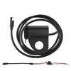 12V Motorcycle Handlebar 2.4A USB Adapter Charger with Digital Voltmeter Fits for 22mm-26mm Handlebars
