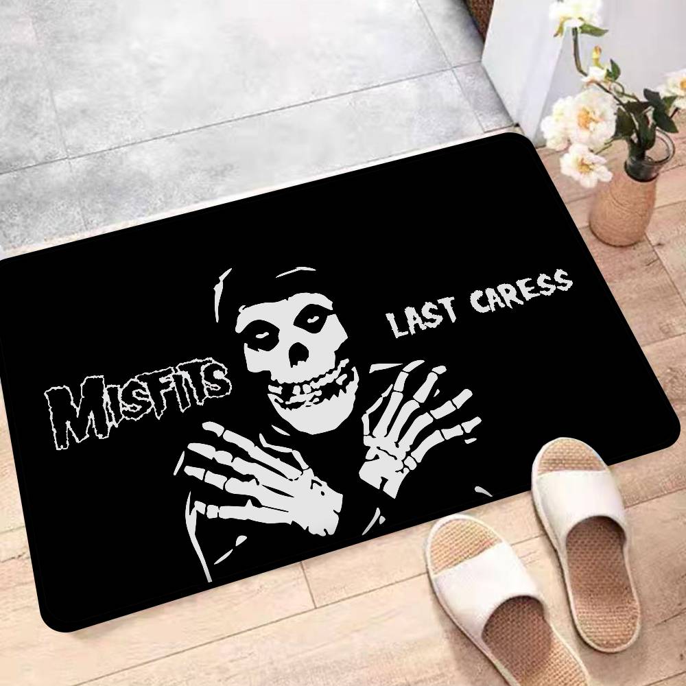 Punk Band The Misfits Door Mat Nordic Style Bedroom Living Room Doormat Home Balcony Anti-Slip Alfombra