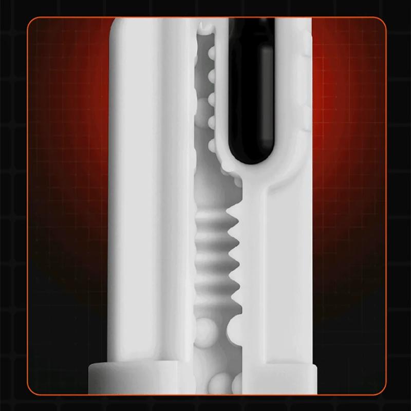 18+ Automatic Telescopic Male Masturbator, Pussy Vibration Blowjob Suction Machine, Masturbation Cup Adult Goods for Men