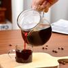 Kaffekanna i glas Stor kapacitet hög borosilikat värmebeständig kalltålig glaskanna Uppvärmning hushåll kallbryggningskanna Handbryggningskanna
