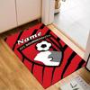 Custom Name Bournemouth Crest Rug Game Carpet, Floor Mat for Bedroom Living Room Entryway Rug, Home Decor Idea Gift for Christmas Birthday