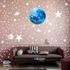 947Pc Luminous Moon Stars Wall Stickers Glow In The Dark 3D Bubble Dot Star For Kids Room Ceiling Decor Fluorescent Wall Sticker
