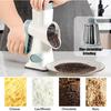 Rotary Cheese Grater Shredder with Handle Handheld Round Mandoline Vegetable Slicer Carrot Shredder Nut Grinder with 3 Replaceable Stainless Steel