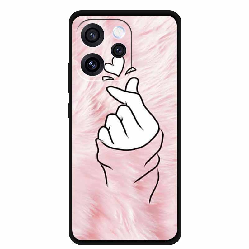 Phone Case for Oppo Reno15 Soft TPU Silicone Cover for OPPO PLW110 6.32" Black Case For Oppo Reno 15 5G Fashion Cool Coque Shell