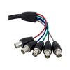 Monitorový kabel - STARTECH - VGA na 5 x BNC RGBHV - 30 cm - Koaxiální - Černý