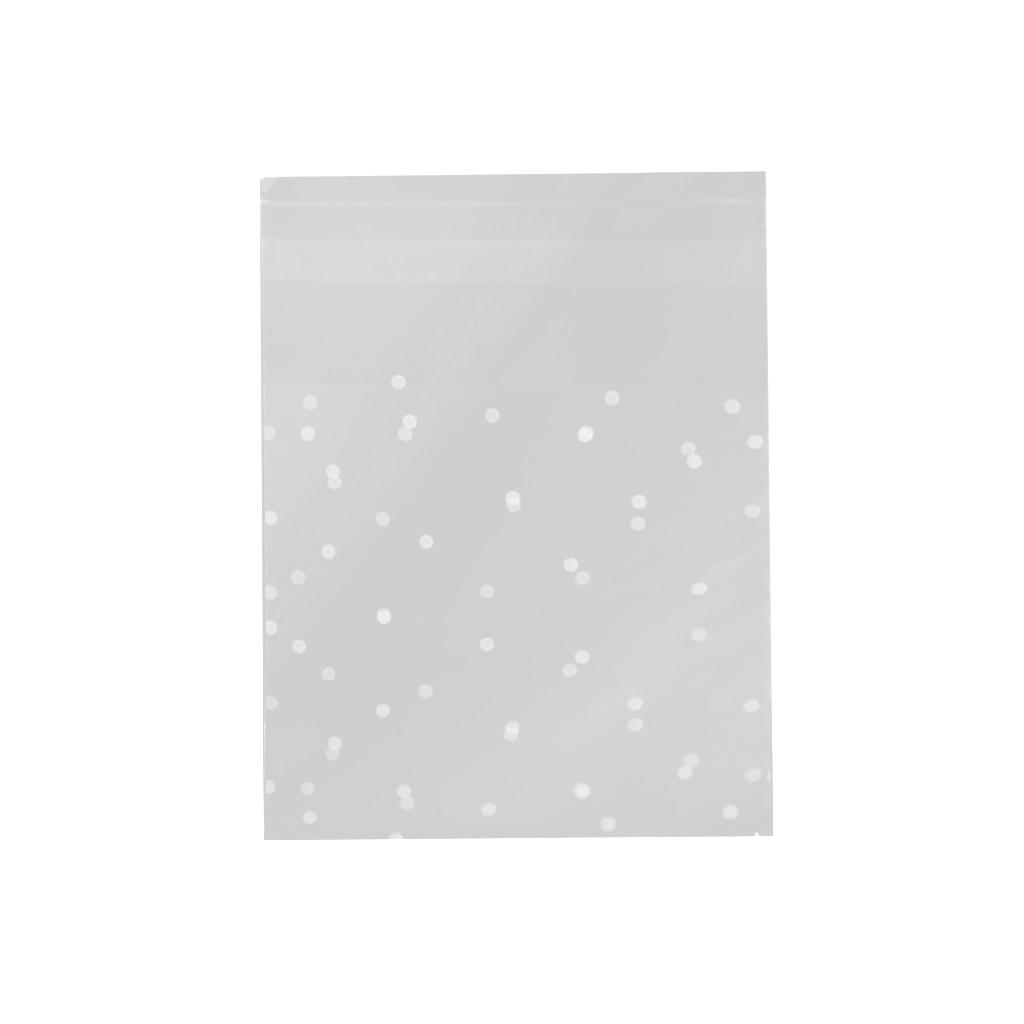

Thickened Version Frosted Dot Self Sealing Snack Self Adhesive Bag 100PCS