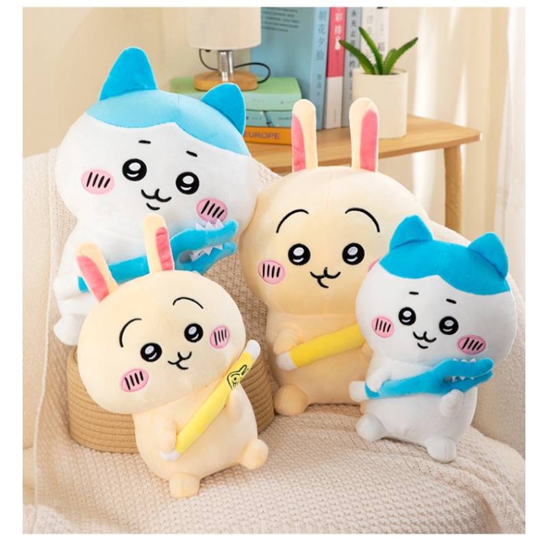 Hachiware Usagi Chiikawa Plush Toy Cuddly Cartoon Children Holiday Doll Pillow