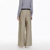 Veromoda 2025 Autumn Cotton Belted Loose Fit Carrot Pants